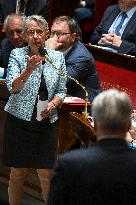Questions to the government at the National Assembly in Paris FA