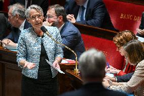 Questions to the government at the National Assembly in Paris FA
