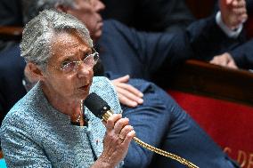 Questions to the government at the National Assembly in Paris FA