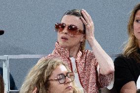 2025 French Open - Celebrities In Stand Day 4 NB