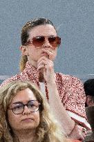 2025 French Open - Celebrities In Stand Day 4 NB