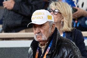 2025 French Open - Celebrities In Stand Day 4 NB