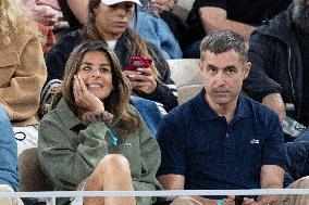 2025 French Open - Celebrities In Stand Day 4 NB