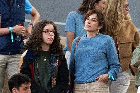 2025 French Open - Celebrities In Stand Day 4 NB