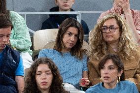 2025 French Open - Celebrities In Stand Day 4 NB