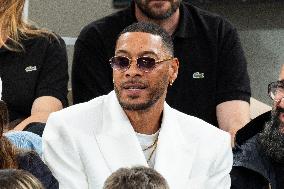 2025 French Open - Celebrities In Stand Day 4 NB