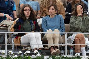 2025 French Open - Celebrities In Stand Day 4 NB