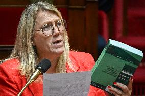 Questions to the government at the National Assembly in Paris FA