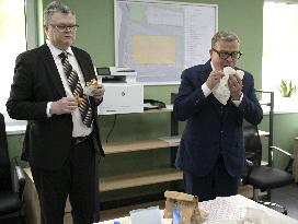Finland's PM Petteri Orpo in Ukraine