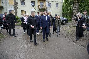 Prime Minister Petteri Orpo of Finland visits Ukraine