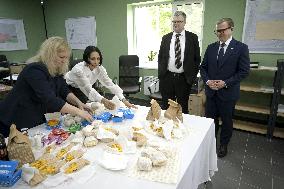 Finland's PM Petteri Orpo in Ukraine