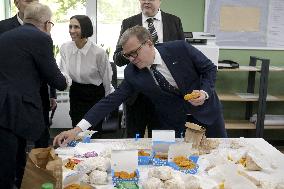 Finland's PM Petteri Orpo in Ukraine