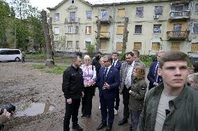 Prime Minister Petteri Orpo of Finland visits Ukraine