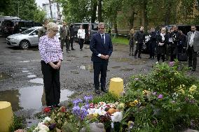 Prime Minister Petteri Orpo of Finland visits Ukraine