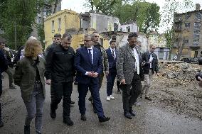 Prime Minister Petteri Orpo of Finland visits Ukraine