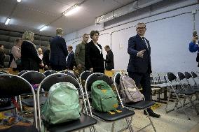 Prime Minister Petteri Orpo of Finland visits Ukraine
