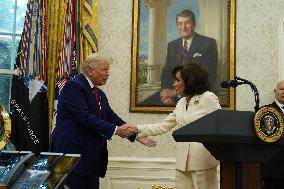 Trump Participates in a Swearing-In Ceremony for Jeanine Pirro