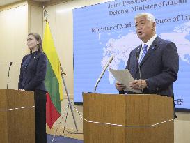 Japan-Lithuania defense talks