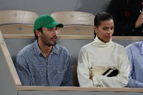 2025 French Open - Celebrities In Stand Day 4 NB