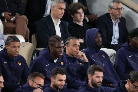 2025 French Open - Celebrities In Stand Day 4 NB
