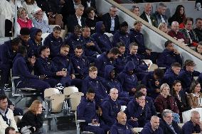 2025 French Open - Celebrities In Stand Day 4 NB