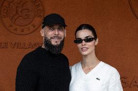 2025 French Open - Celebrities At Village Night Day 4 NB
