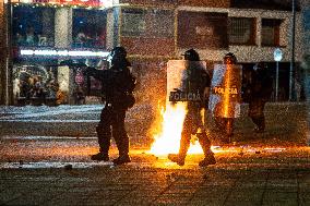 Protests Backing Colombian President Petro Labor Reform Proposal