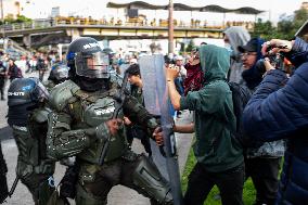 Protests Backing Colombian President Petro Labor Reform Proposal