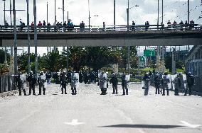 Protests Backing Colombian President Petro Labor Reform Proposal