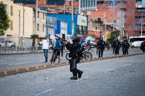 Protests Backing Colombian President Petro Labor Reform Proposal