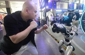 UNITREE G1 Humanoid Robot Boxing Match
