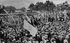 Japan's first May Day in 1920
