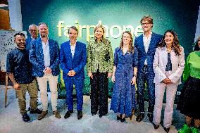 Queen Maxima Visits Fairphone - Amsterdam