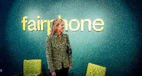 Queen Maxima Visits Fairphone - Amsterdam