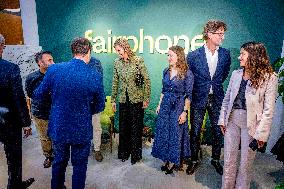Queen Maxima Visits Fairphone - Amsterdam