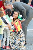 Spanish Royals Visit Guadalupe Village - Spain