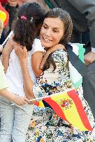 Spanish Royals Visit Guadalupe Village - Spain