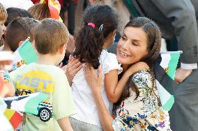 Spanish Royals Visit Guadalupe Village - Spain