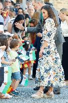 Spanish Royals Visit Guadalupe Village - Spain