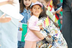 Spanish Royals Visit Guadalupe Village - Spain