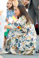 Spanish Royals Visit Guadalupe Village - Spain