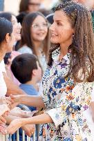 Spanish Royals Visit Guadalupe Village - Spain