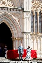 Spanish Royals Visit Guadalupe Village - Spain