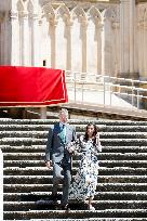 Spanish Royals Visit Guadalupe Village - Spain