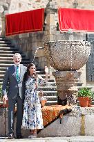 Spanish Royals Visit Guadalupe Village - Spain