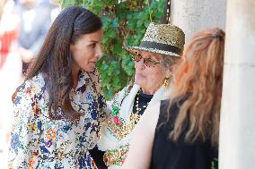 Spanish Royals Visit Guadalupe Village - Spain