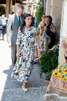 Spanish Royals Visit Guadalupe Village - Spain