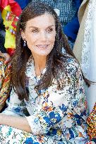 Spanish Royals Visit Guadalupe Village - Spain