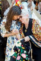 Spanish Royals Visit Guadalupe Village - Spain