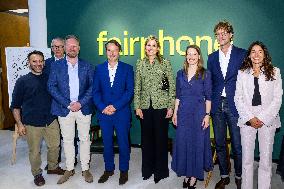 Queen Maxima visits Fairphone - Amsterdam